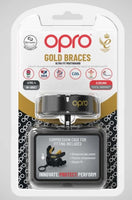 Opro Gold Braces Mouthguard with Case